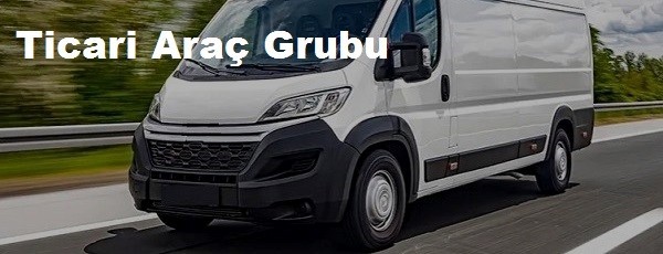 Ticari Araç Grubu yamanconta